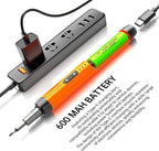 Electric Screwdriver Set, Precision Screwdriver Set, Magnetic Drill Bit, Magnetic Storage, Mini Precision Electric Screwdriver Repair Kit for PC RC Electronics