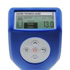 Coating Thickness Gauge Automobile & Painting Industries Measuring Paint Corrosion Protection Thicknesses on Steel Iron Aluminum Zinc Copper Metal Surface Coating Thickness Meter AMT151