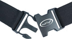 MELOTOUGH Tool Web Work Belt Buckle 2" inch Wide belt Black Simple Style for Woodworkers and Contractors