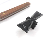 Taytools 773338 3 Piece Dovetail Layout Kit with Dovetail Marking Jig with 1:5 and 1:8 Slopes, Mikov Marking Knife and Wheel Marking Gauge