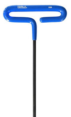 EKLIND 55166 Cushion Grip Hex T-Key allen wrench - 6pc set Metric MM sizes 2-6 (6In shaft)