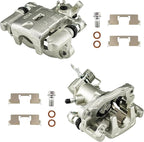 Torchbeam Rear Brake Calipers Set for Kia Spectra 2005-2009, Hyundai Elantra 2005-2006, Hyundai Tiburon 2004-2008, Kia Spectra5 2005-2009, Rear Left and Rear Right Calipers Replace # 19B3302+19B3303