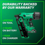 Metabo HPT 18V MultiVolt Cordless 21° Framing Nailer Kit, 3-1/2" Plastic Strip Framing Cordless Nailer, Power Tool with 4.0Ah Lithium Ion Battery, Drives 2" to 3-1/2" Nails, NR1890DRA