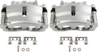 SCITOO 18B5004 18B5005 Front Left & Right Disc Brake Calipers Assembly w/Bracket For Buick,For Chevrolet,For GMC,For Isuzu,For Saab,For Saturn