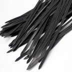 Black zip ties 18 inch Cable ties wraps 100 pcs/Pack outdoor use Long plastic ties with 60 Pounds tensile
