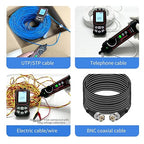 NOYAFA NF-918S Network Cable Tester with 6 wavelength Optical Power Meter, Cable Toner Ethernet Cable Tester RJ45 Network Tester with 10mw Visual Fault Locator, PoE Tester Network Tools