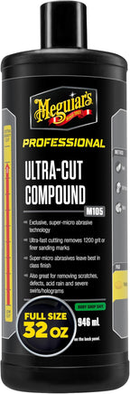 Meguiar's Mirror Glaze M105 Ultra-Cut Compound, 32 Fl. Oz (Pack of 1) - Packaging May Vary