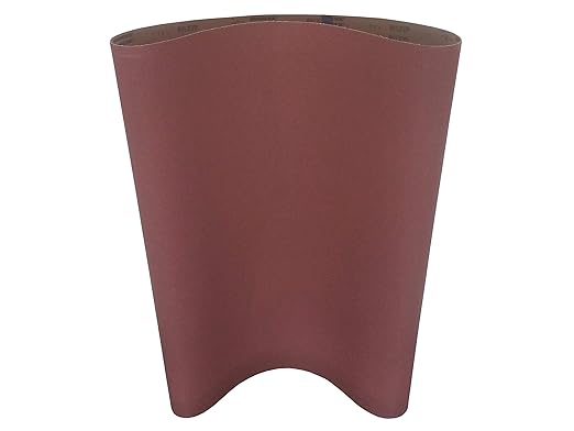 37 x 60 Inch Sanding Belts - 180 Grit Aluminum Oxide Belt Sanders for Woodworking and Metal, German Quality Heavy Duty Cloth Belt Sanding with Smooth Running Joint, Wide Sander Belts - 1 Pack