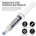 Diamond Polishing Compound Lapping Compound 6,000 Grit 2.6-3 Microns with 30% Concentration of Diamond Powders Diamond Stropping Paste for Glass Marble Metal Resin Rock Jewelry Watch etc.