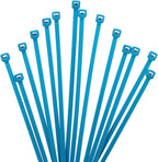 XINGO 1000 PCS 4 inch Cable Zip Ties, 18lb Strength, Small Tie Wraps Self-Locking Nylon Zip Ties for Indoor and Outdoor Use (Blue)