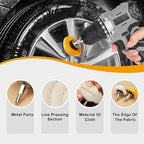 26pcs Buffing Wheel Kit for Drill – Different Size and Density Polishing Buffing Wheels – Perfect for Car Detailing, Jewelry, DIY Buffing & Finishing– 1/4" Shank Fits Most Drills