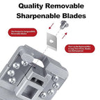 Deburring Tool for Plastic Pipe, Suitable for 6 Pipes Size from 1-1/4 to 4-Inch, Professional PVC Pipe Reamer, Deburring Tool for PVC chamfering Tool, PVC Chamfer Tool, Creates Smooth Chamfer