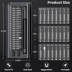 38-in-1 Precision Screwdriver Set,Mini Professional Magnetic Pads Tiny Repair Tool Kit for Macbook,Computer,Laptop,iPhone, PS4,PS5,Xbox, Switch,Eyeglasses,Watch,Ring Doorbell,Electronic,Gifts for Men