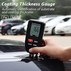 Car Coating Thickness Meter for Used Car Buyers, Paint Mil Thickness Meter Gauge Check The Car’s Original Coating Auto Car Paint Meter (Black)