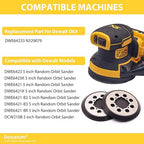 2 Pack 5 Inch Sander Pad Replacement, Metal Sander Backing Pad Compatible with DeWalt DWE6421 DWE6423 DCW210B, Sanding Pad for DWE64233 N329079 Random Orbital Sanders Parts