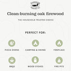Superior Trading Natural Oak Mini Fire Stick w/Fire Starter Pods, Fireplaces, Wood Stove, Pizza Oven, Campfire, Fire Starter Kit, USDA Certified Kiln, USA Made, 30 Lbs