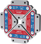 YESWELDER 25 LB Welding Magnet-4 Pieces of Magnetic Welding Holder 25 LBS Holding Power Welding Accessories