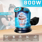 Random Orbit Sander for Makita 18v Battery(Tool Only),Brushless Motor 6 Variable Speed Orbital Hand Sander with Dust Collector for Woodworking Sanding and Polishing