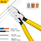 7in. Wire Cutters, Ultra Sharp Small Side Cutter Clippers with Spring Loaded, Flush Cutting Pliers, Diagonal Cutting Plier for Jewelry Making, Crafting, Electrical