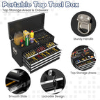 Rolling Tool Box with Wheels, 8-Drawer High Capacity Tool Chest with Wheels, Removable Storage Toolbox with Lock for Garage, Workshop