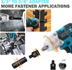 Cordless Impact Wrench Kit, 20V MAX Electric Impact Gun, 737Ft-lbs(1000N.m) Brushless Impact Wrenches, Power Impact Wrenches with 5-Mode Speed,Torque Wrench 1/2 Drive for Car/Truck RV/Mower