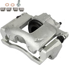 cciyu 18B5044 Front Left Disc Brake Caliper w/Bracket For Chrysler For Town & Country,For Dodge For Grand Caravan/For Nitro,For Jeep For Liberty/For Wrangler,For Ram For C/V,For Volkswagen For Routan