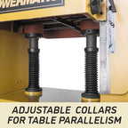 Powermatic 22-Inch Planer, Helical Cutterhead, 7-1/2 HP, 230V 3Ph (Model 201HH)