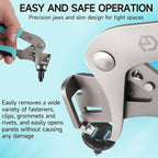 Car Clip Pliers and Disassembly Tools, Multi-Functional Automotive Snap Pliers, Cable Cutting Tool, Easy to Remove Fasteners, Clips, Buckles and Rivets, Open The Panels Without Damage