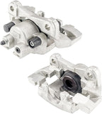 Torchbeam 2PCS Rear Driver and Passenger Side Brake Caliper for Jeep for 1999-2004 Grand Cherokee Disc Brake Caliper Assembly with Bracket Replace #18B4819+18B4818