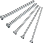 Spring Tubing Benders Kit 1/4, 5/16, 3/8, 1/2 and 5/8 Inch 5 in 1 Tube Bender Set for Copper, Brass, Aluminum and Thin Steel Tube