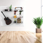 Pegboard Shelves, Peg Board Hooks, for Organizing Various Tools, 2 Packs, Black