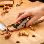 Bench Dog Rabbeting Block Plane – Durable Smoothing Plane w/Full-Width Blade – Wood Planer Hand Tool for Precise End Grain Cuts – Ideal Wood Cutting Tool for Small Rabbets Or Trimming Tenons