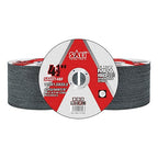 SALI 100 Pack 4.5in x 3/64in x 7/8in Stainless Steel Cutting Wheels, Compatible with Die Grinder, Air Cut Off Tool, Electric Cut Off Tool, Zirconia Oxide Grit, Red