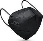 Boncare KN95 Face Masks, Black KN95 Masks 60 Pack, 5-Layer Face Masks
