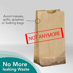 The Original Carebag Emesis Bag with Super Absorbent Pouch- Absorbs 16 oz, No More Leaks and Splashes- Single Use- Reduces Odors- Easy Disposal, 60 Count (3 Boxes of 20)