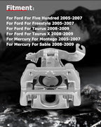 cciyu Rear Right Brake Caliper Assembly w/Bracket 18B4947 For Ford For Five Hundred/For Freestyle/For Taurus/For Taurus X,For Mercury For Montego/For Sable