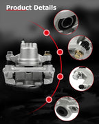 cciyu Rear Right Brake Caliper Assembly w/Bracket 19B2696 For Toyota For Avalon 2005-2007,For Toyota For Camry 2002-2006,For Toyota For Solara 2004-2008