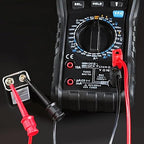 Goupchn Multimeter Test Leads Kit with Alligator Clips Banana Plug to Test Hook Clips Wire Replaceable Precision Sharp Probes Set for Multimeter Electrical Testing