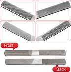 Adjustable Spokeshave Set 2pcs SpokeShave 4pcs Metal Blade and 4-Way Wood Rasp File, Manual Planer with Flat Base, Perfect for Planing, Trimming, Woodworking, Deburring Tools