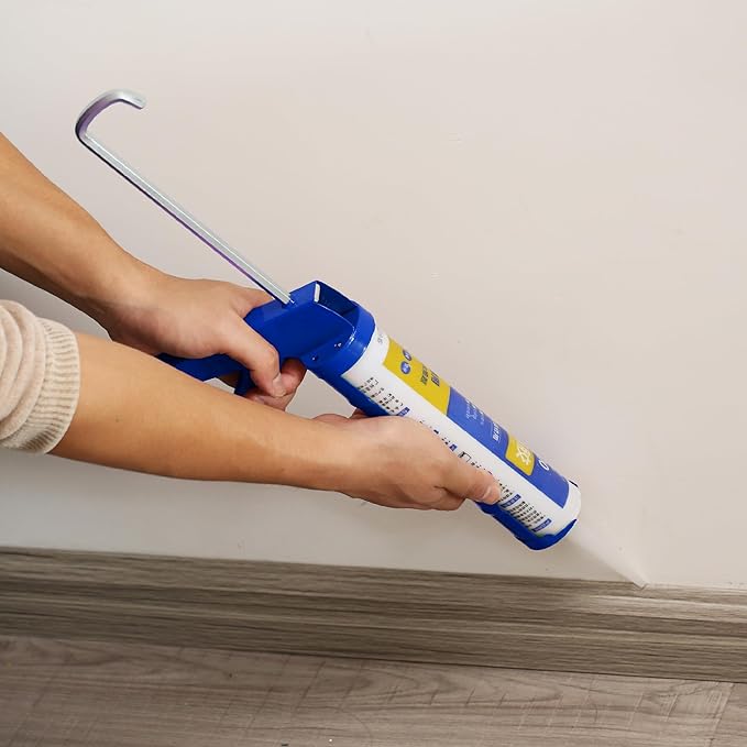 Bates- Caulking Gun, 10:1 Thrust Ratio, Deep Navy Blue, Caulking Tool Gun, Caulk Gun No Drip, Hand Caulking Guns, Silicone Gun, Caulking Gun Tool, No Drip Caulk Gun, Caulk Guns, Caulking Gun Dripless