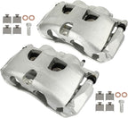 cciyu Front Left & Right Brake Calipers w/Bracket 18B5237 18B5236 2010-2021 For Ford For Expedition,2010-2011 For Ford For F-150,2010-2011 For Lincoln For Mark LT,2010-2021 For Lincoln For Navigator