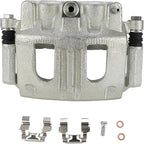 cciyu Front Right Disc Brake Caliper w/Bracket 18B4758 For Ford For Explorer/For Explorer Sport/For Explorer Sport Trac/For Ranger,For Mazda For B2300/For B3000/For B4000,For Mercury For Mountaineer