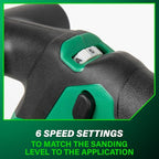 Metabo HPT 36V MultiVolt Cordless Brushless 3" x 21" Belt Sander, Power Sander Kit, Variable Speed, Auto Mode, Compatible with 18V/36V Metabo HPT Battery or AC Adapter, Tool Body Only, SB3608DAQ4