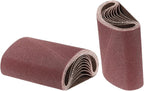 uxcell 10pcs 8" x 19" Sanding Belts 60 Grits Aluminum Oxide Abrasive Belt Sander Paper Sanding Papers for Metal Wood Grinding Polishing, Reddish Brown