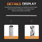 Drill Bit, 1mm Cutting Diameter, 4241 HSS 118° Cutting Angle Uncoated Bright Versatile Jobber Bits - (Applications: for Drilling Plastic Wood Soft Metal), 10-Pieces