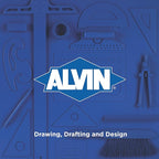 ALVIN Circle Radius Master Template TD1202, Template for Artists, Architects, Design and Drafting, 3/64th" to 7.5" scale