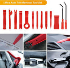 GOOACC Nylon Bumper Fastener Rivet Clips Car Clip Panel Audio Video Dashboard Dismantle Kits Installer Removal Tool (13PCS Trim Removal Tool Set)