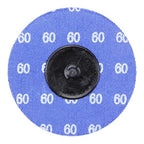 BHA Aluminum Oxide Quick Change Sanding Discs, 3", 60 Grit - 25 Pack
