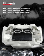 cciyu Front Left Brake Caliper Assembly 192713 2003 2004 2005 For Toyota For 4Runner,2001 2002 2003 2004 2005 2006 2007 For Toyota For Sequoia,2000 2001 2002 2003 2004 2005 2006 For Toyota For Tundra