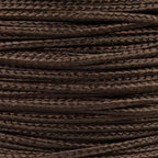 Paracord Planet Micro Paracord – Thin Braided Cord for Crafting, Fishing, and DIY Projects in 125 ft Spools – Dark Brown